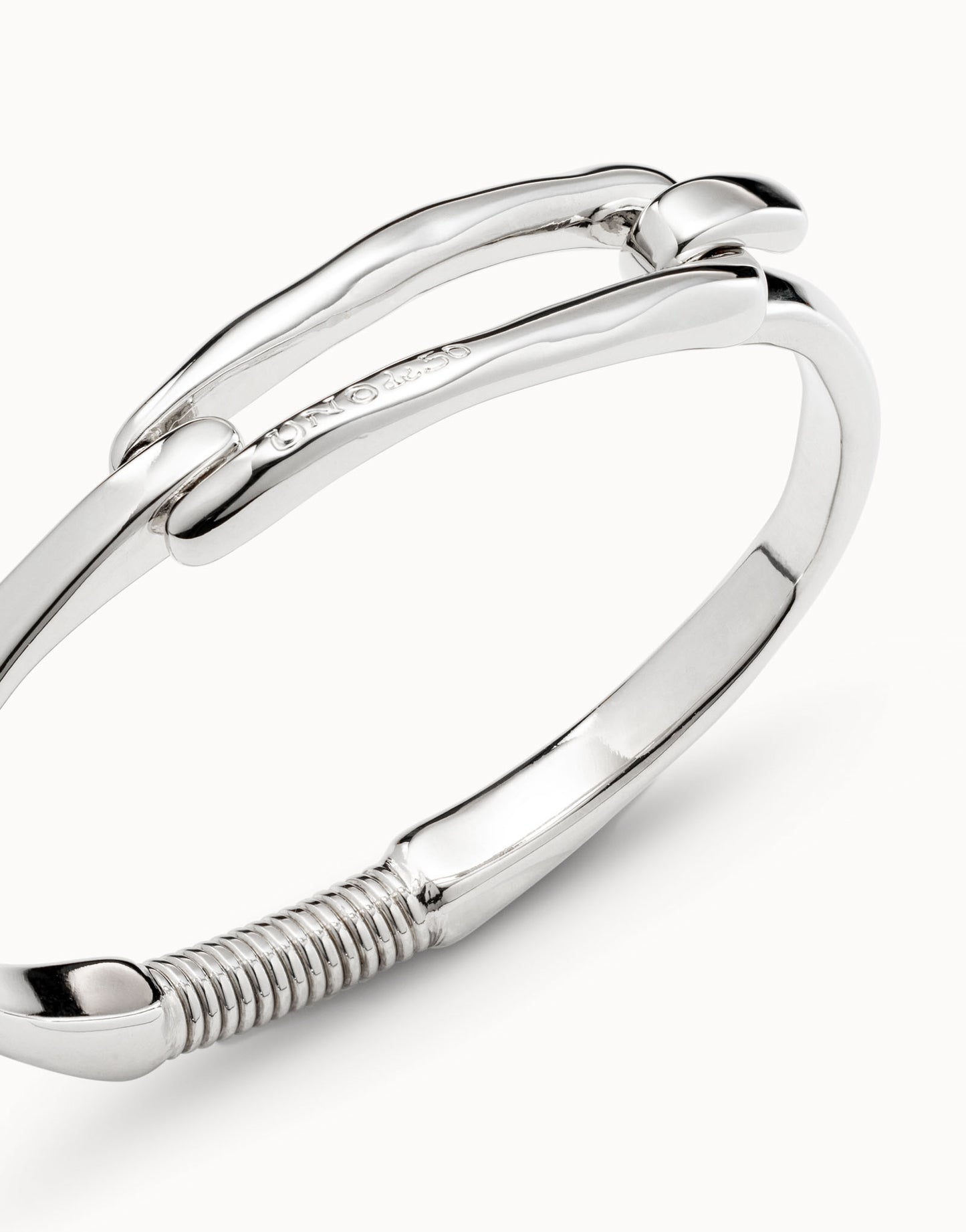 Uno de 50 Bracciale Rigido Placcato Argento Sterling - PUL1721_PLATEADO