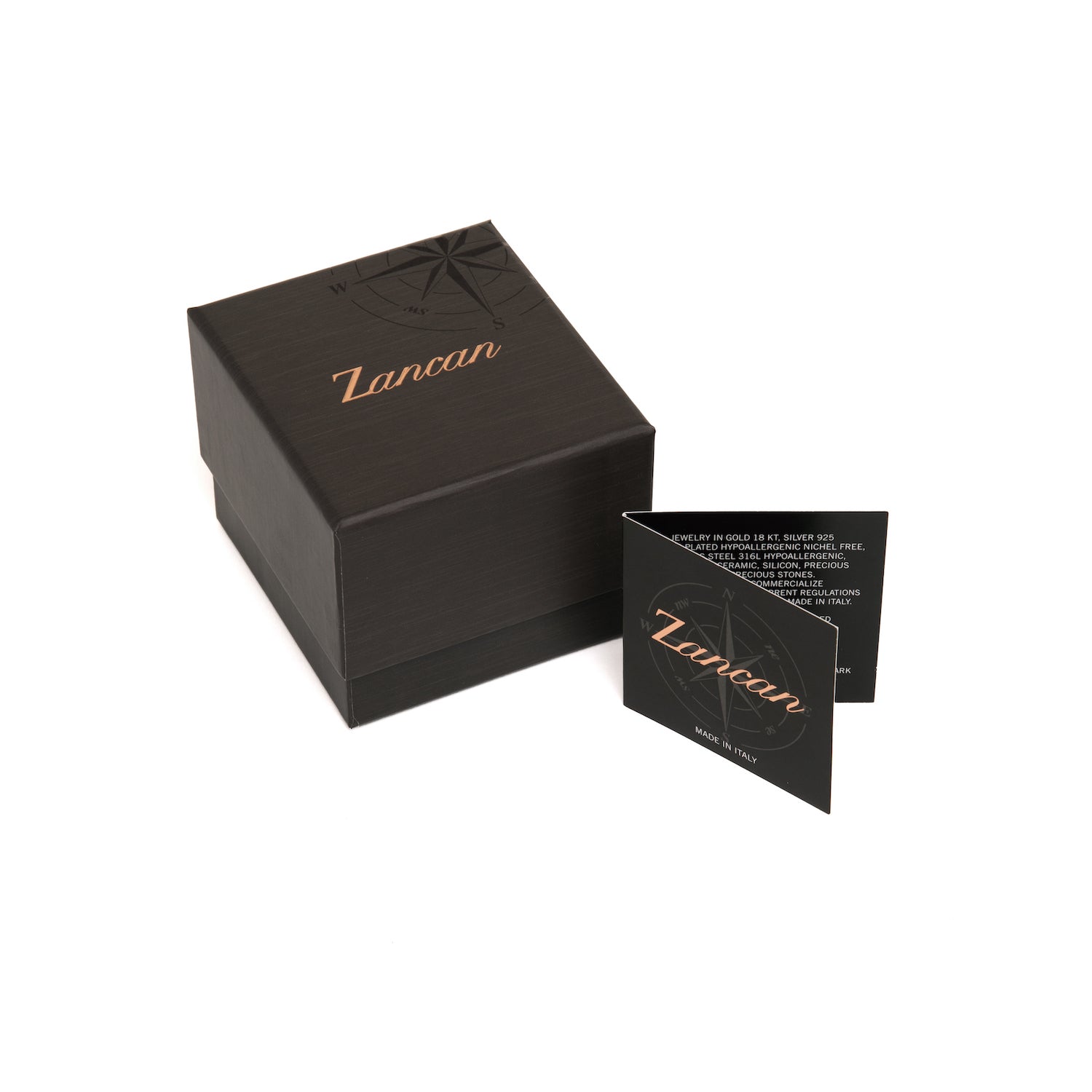 Zancan Anello a Fascia in Argento 925 con Pietre Naturali - Collezione Insignia Color ESA089