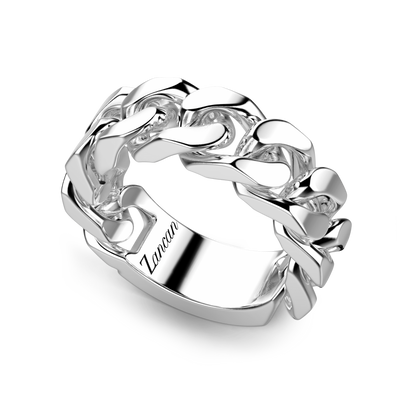 Zancan Anello a Grumette Larga in Argento 925 - EXA221-24