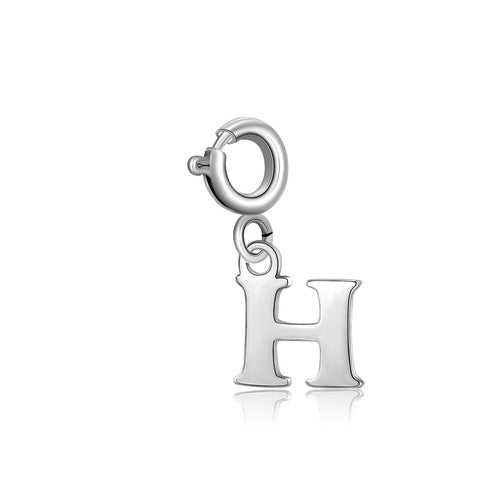 Charm Lettera H in Acciaio - S'Agapò - SHAR0H