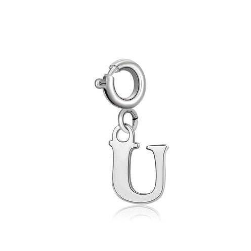 Charm Lettera U in Acciaio - S'Agapò - SHAR0U