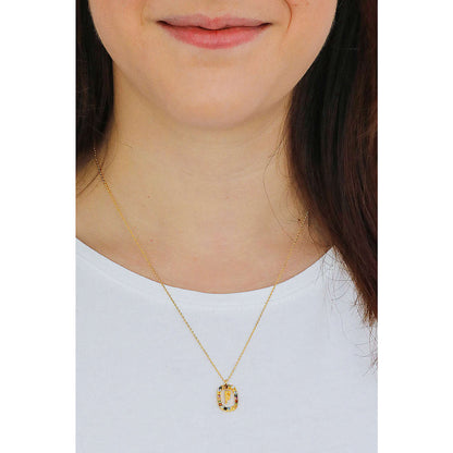 Collana New Letters con Lettera F e Cristalli | PDPaola CO01-265-U 3