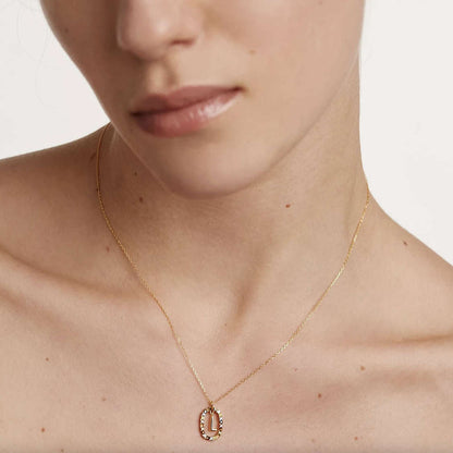 Collana New Letters con Lettera L e Cristalli | PDPaola CO01-271-U 4