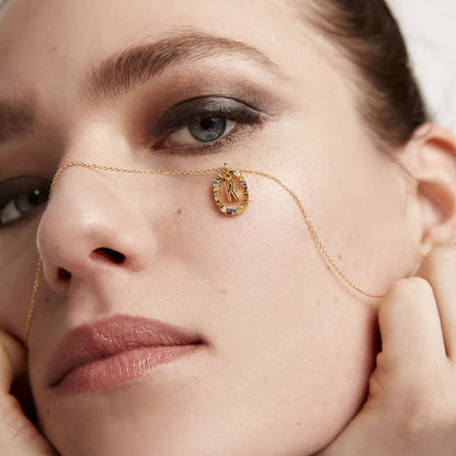 Collana New Letters con Lettera R e Cristalli | PDPaola CO01-277-U