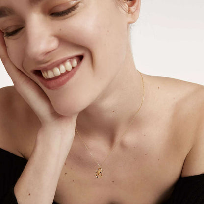 Collana New Letters con Lettera R e Cristalli | PDPaola CO01-277-U