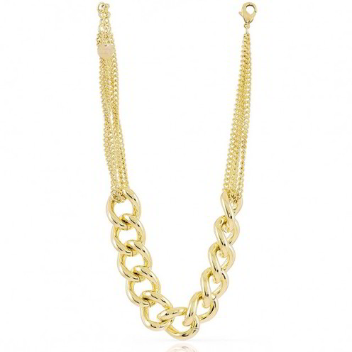 S'Agapõ Collana Donna Girocollo In Acciaio 316L Con Pendente Stella - Collezione Stellar (SSE17)