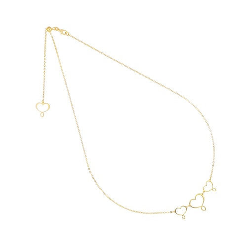 Girocollo Choker Maman et Sophie GHMESGI - Catena in Argento 925 Dorato