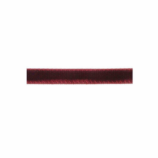 Nastro choker in velluto bordeaux Maman et Sophie collezione Lumière per creazione girocollo personalizzato - Alfano Gioielli Palermo.