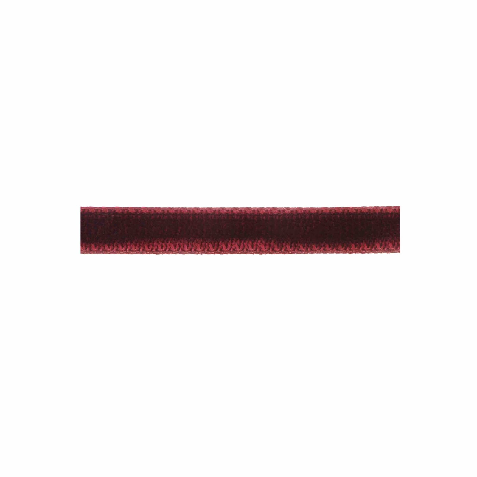 Nastro choker in velluto bordeaux Maman et Sophie spessore 9 mm per collezione personalizzabile Lumière - Alfano Gioielli Palermo.
