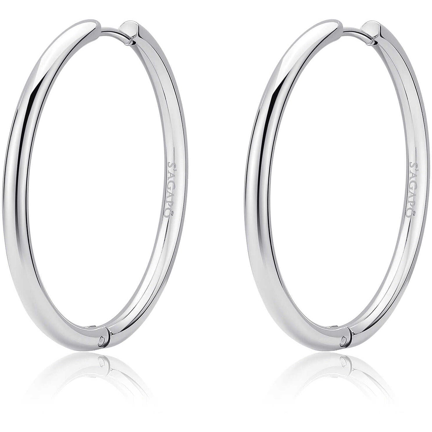 Orecchini a Cerchio S'Agapõ - Collezione Chunky - SHK75