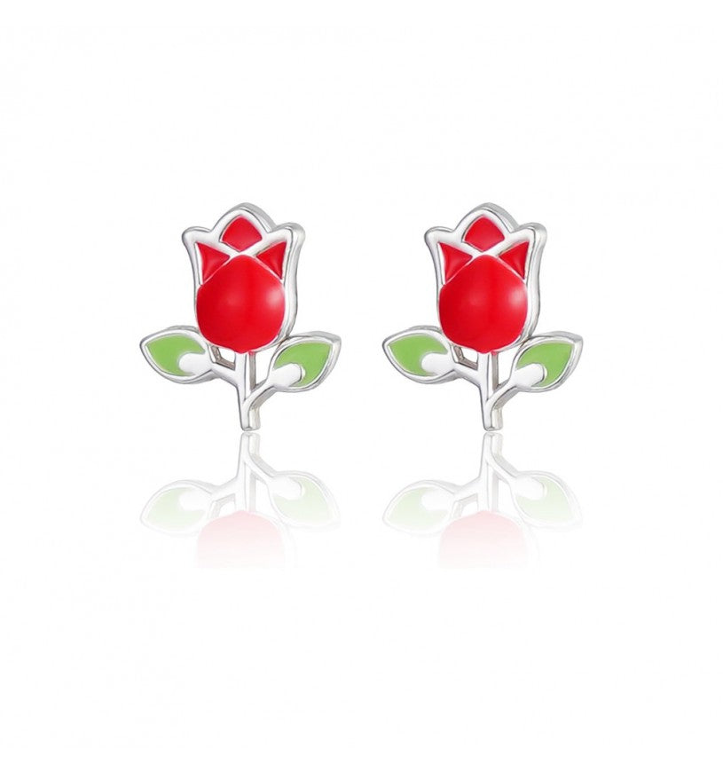 Orecchini Bambina Disney Mini Princess in Argento con Smalto - ES00104SL.CS