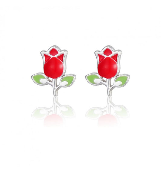 Orecchini Bambina Disney Mini Princess in Argento con Smalto - ES00104SL.CS