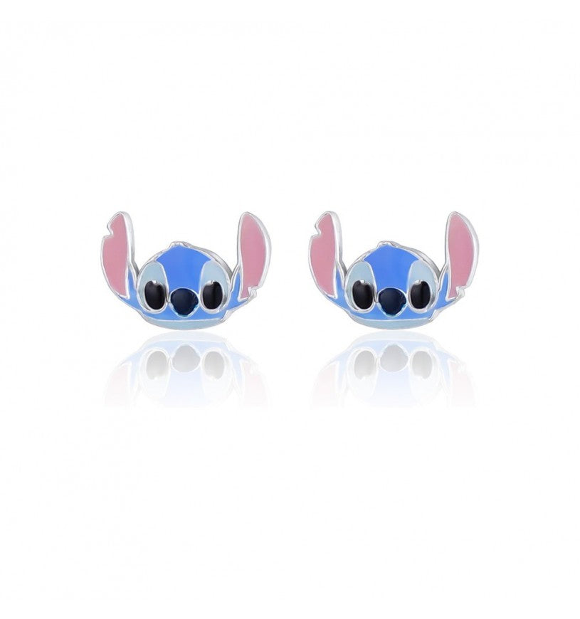 Orecchini Disney Mini Stitch Bambina - Argento 925% con Smalto - ES00101SL.CS