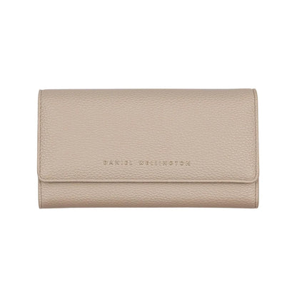 Portafoglio Donna Daniel Wellington in Pelle Crema Bottalata DW01900055