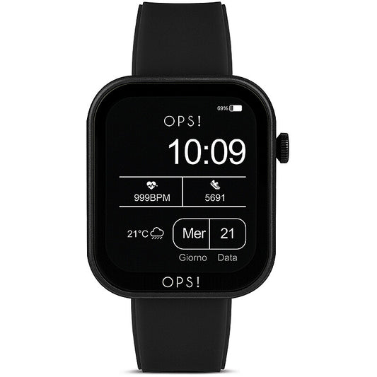 Smartwatch OPS! Objects Active Call OPSSW-25 argento con cinturino maglia milano e funzione chiamate - Alfano Gioielli Gioielleria Palermo.