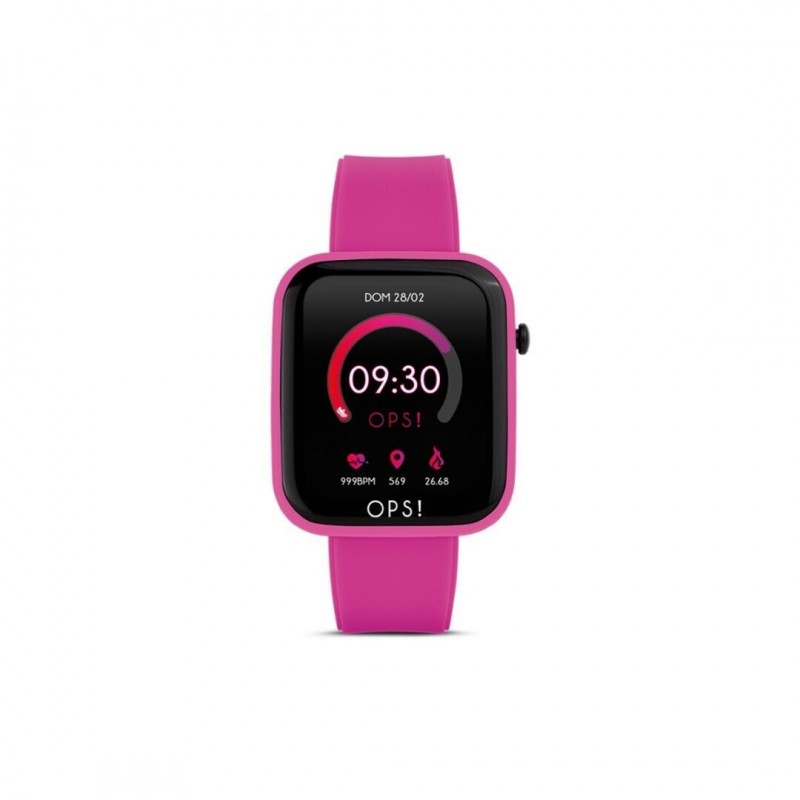 Smartwatch OPS! Objects Active OPSSW-04 con cinturino in maglia milano e display digitale - Alfano Gioielli Gioielleria Palermo.
