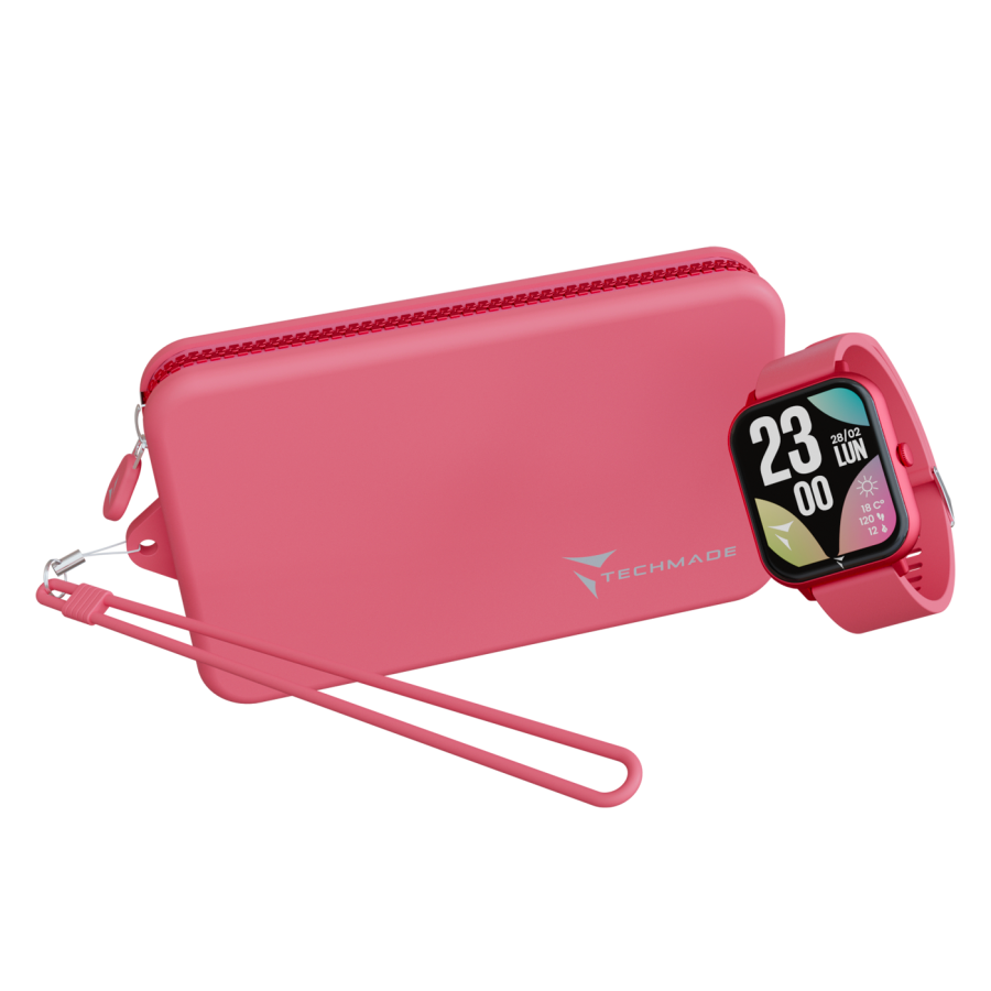 Orologio Techmade - Smartwatch Glow con Pochette Abbinata - TM-GLOW-DPK
