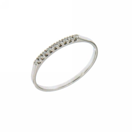 anello-donna-mirco-visconti-le15-eg3-Anello Mirco Visconti in Oro Bianco 18kt con Diamante Brillante (LE15/EG3)