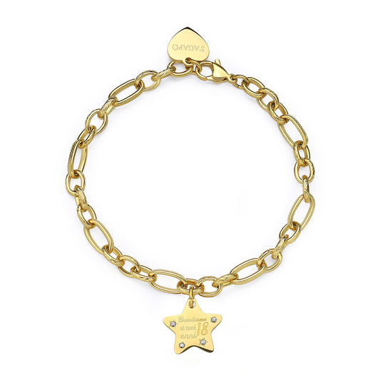 Bracciale Donna in Acciaio - S'Agapo - SBY025