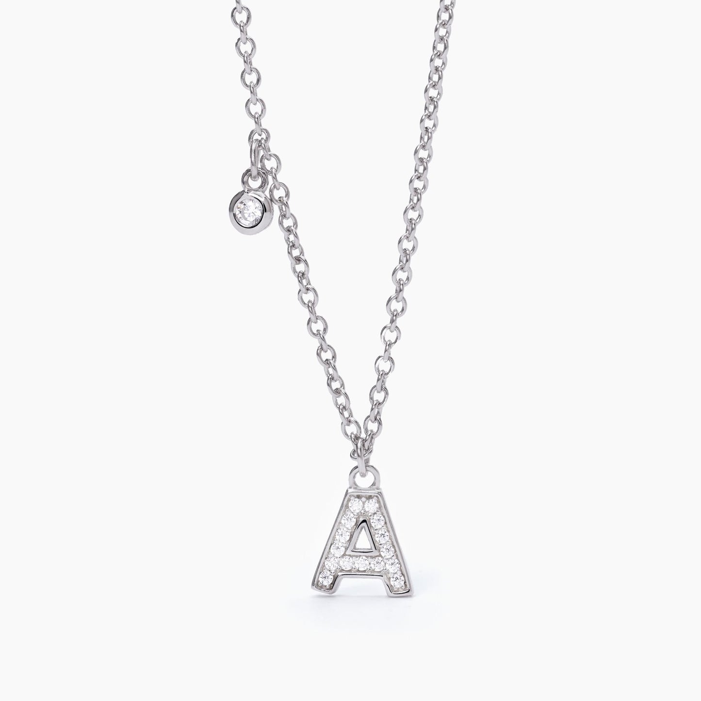 Collana Donna Mabina Letta A in Argento 553500A