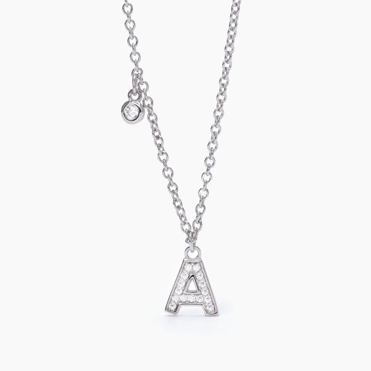 Collana Donna Mabina Letta A in Argento 553500A