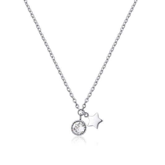 Collana Donna in Acciaio - S'Agapo - SKT23