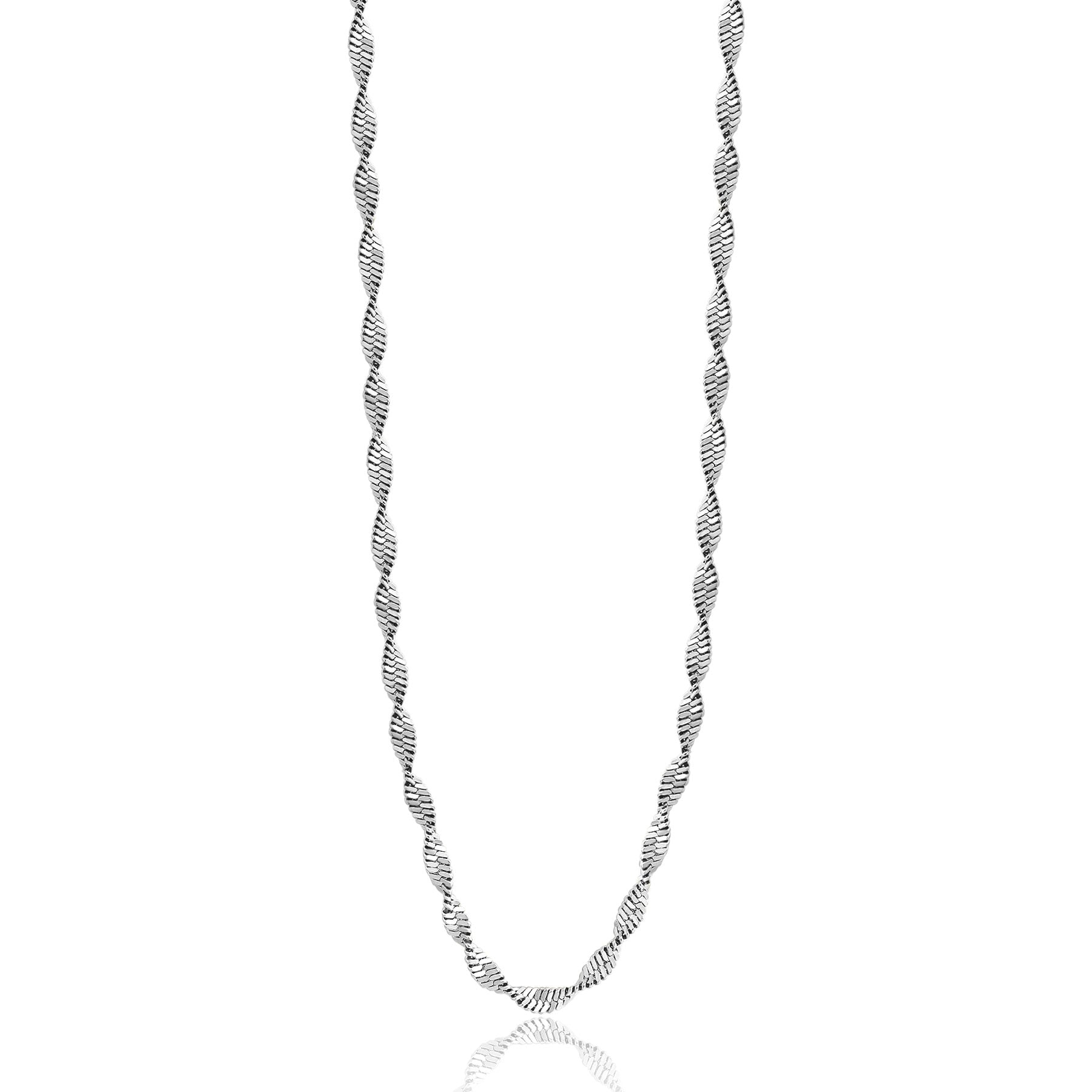 Collana Lunga Donna in Acciaio - S'Agapo - SHK47