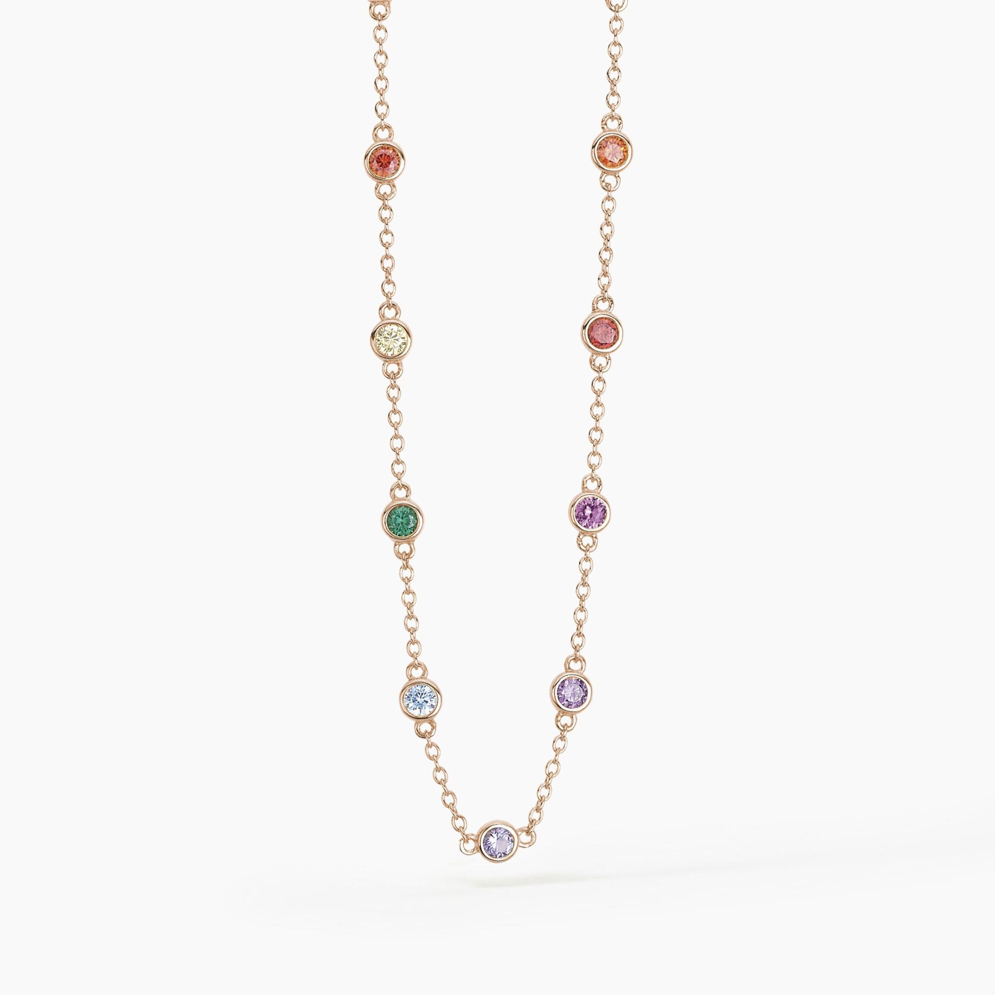 Girocollo Mabina RAINBOW Punti Luce Multicolor 553312