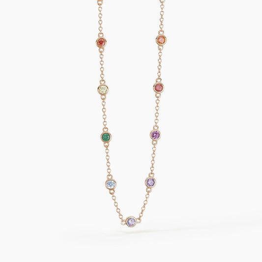 Girocollo Mabina RAINBOW Punti Luce Multicolor 553312