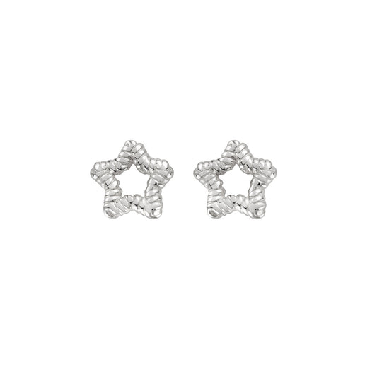 Orecchini Donna Amen ORGOSTB in Argento 925 a Forma di Stella