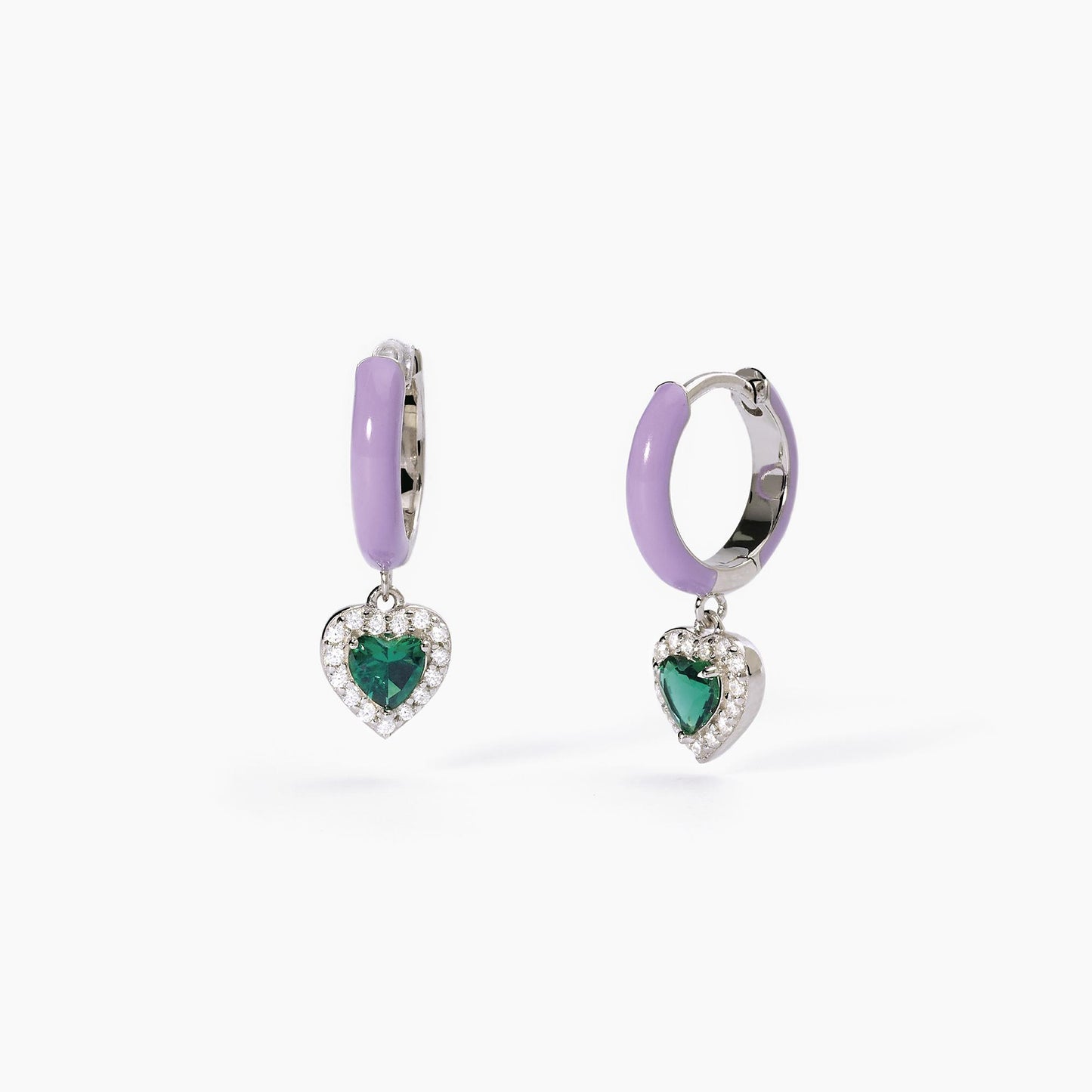 Orecchini Donna in Argento con Zircone Bianco Mabina Gioielli 563593