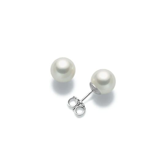 Orecchini Donna in Oro 18kt con Perle Bianche Miluna - PPN657BMV3